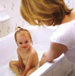 6 BATH TIME SAFETY Q. When do bathtub drowning deaths occur? A.