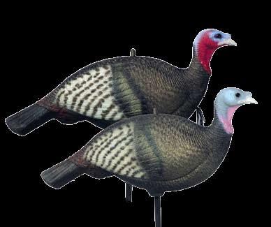 Our most popular decoy is hand-painted with iridescent paint for excellent realism and is easy to