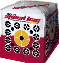 Bag Targets NEW FOR These super-durable targets with brightly colored bull s eyes and tough outer bags easily stop arrows from the heaviest bows.