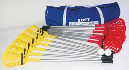 Lacrosse / Golf Soft Lacrosse Kit Floor Lacrosse A safer alternative to the traditional lacrosse game.