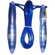 Digital Skipping Ropes Digital skipping ropes counting how many times you jump and how long you skip for.