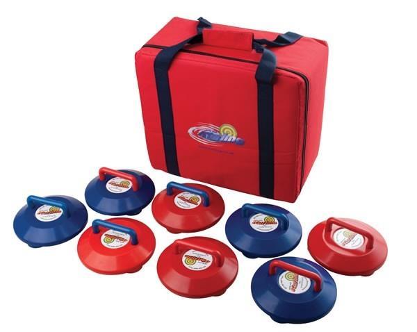 New Age Kurling Sets New Age Kurling is a form of the original curling game, but adapted so that it can be played indoors on any smooth,