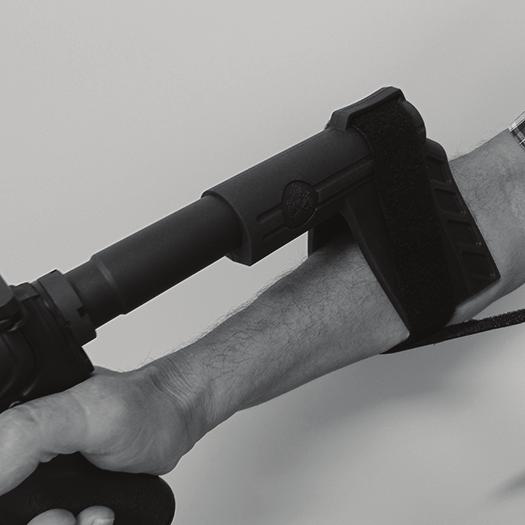 The components are the same or similar to the rifle although some are considerably shorter, such as the barrel and handguard. BE EXTREMELY AWARE OF THE MUZZLE.