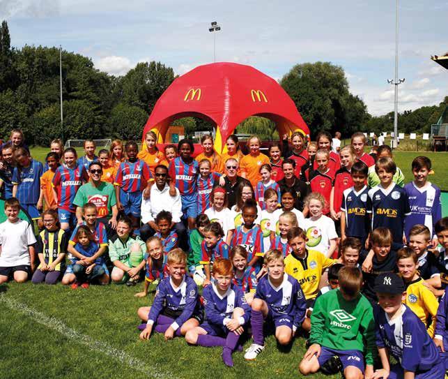 WHAT IS THE FA COMMUNITY FOOTBALL DAY? The FA is working with its Official Community Partner McDonald s to create football opportunities for all across England.
