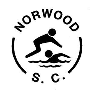NORWOOD SWIMMING CLUB INC. ABN 65 166 917 422 PO Box 528 KENT TOWN SA 5071 Mobile: 0438 925 151 Email: norwood@swimmingsa.org.
