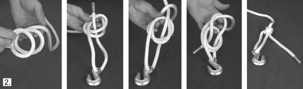 to change the hook. Moreover, it retains about 70% of the rope s capacity while most knots will reduce it by more than 50%.