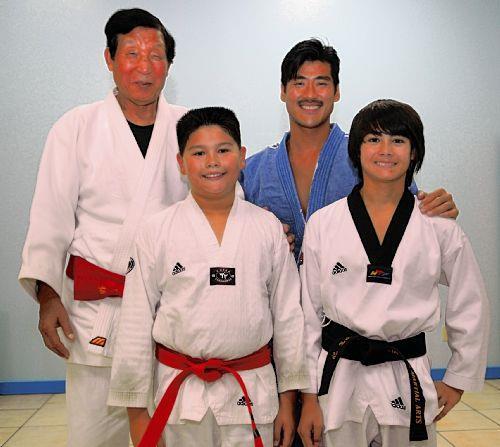 While he was laid up, about 50 of his students at Kim's Martial Arts and Fitness Studio in Brentwood completed a major renovation of the facility, purchasing and installing new flooring and tatami