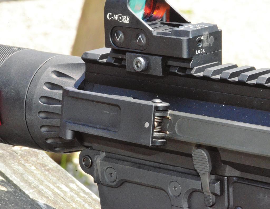 In both runs, it was necessary to pull the magazine from the carbine, and every drill involving a reload had the same result. Jake Martens had discovered this in a previous range session.