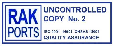 The user of any copy of this controlled document is responsible for verifying if