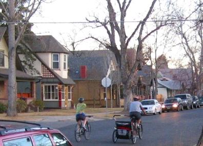 transportation BICYCLE LANE Bicycles travel in a dedicated lane; adjacent to