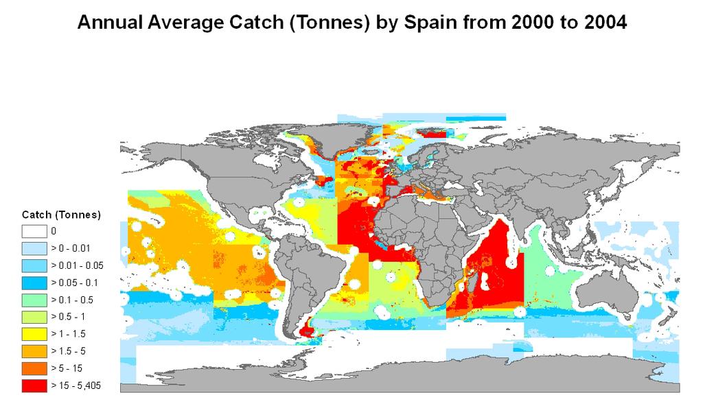 Now, Spain s fisheries cover the whole world (as do the