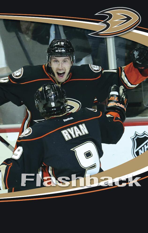 56 Ducks Digest Nick Bonino gets some love from Bobby Ryan after notching his