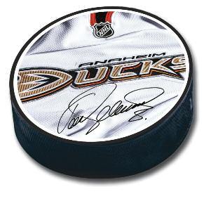 Anaheim Ducks Surprise Puck Sets The Ducks will be selling a commemorative series Surprise Puck Set, featuring four limited edition pucks with proceeds benefiting the Anaheim Ducks Foundation.