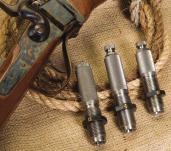 rifle calibers. But the custom reloading dies needed for these fine guns have been expensive and hard to find. Lyman's Classic Rifle Die Sets have eliminated all the problems of costly custom dies.