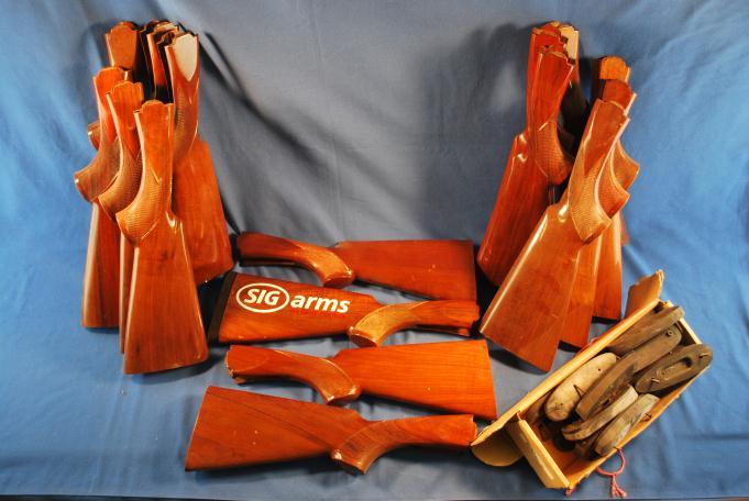 123. SigArms O/U Shotgun Buttstocks In the 1990's SIGUSA tried their hand at selling shotguns as well as their renowned semi-auto pistols. Although sold under the "Sigarms" name.