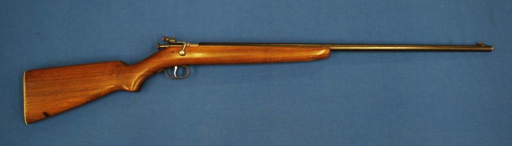 189. Winchester Model 60-A Target Bolt Action Single Shot Rifle Serial # NSN,.22 cal long rifle, 27" round barrel with excellent, bright clean bore. Manufactured 1933.