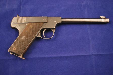 250. High Standard Model B Semi Auto Pistol Serial # 44886, 22 LR caliber, 6-3/4" barrel, with very good bore.