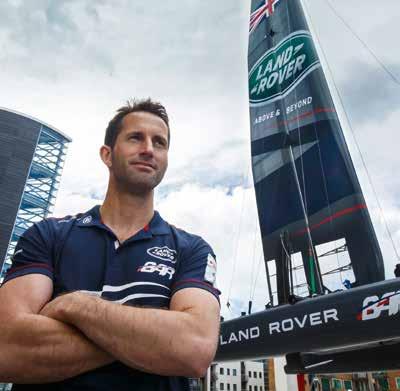 Ben Ainslie hits the button and launches his British challenge 2014 10 June - Official launch of BAR in the presence of HRH The Duchess of Cambridge 1 July - 6.