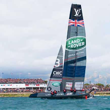 The BBC will feature race highlights; this is the first rights sale for live sailing in the UK 11 May - BAR launch the new AC45F - their ACWS foiling catamaran, in preparation for the first event in