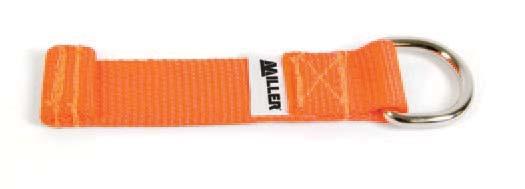 (11 m) vibrant orange reinforced attachment tape; for use with