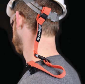5 kg) tool weight Swivel tether cinch loop with attachment point MSWVLCINCHLOOP Hard Hat