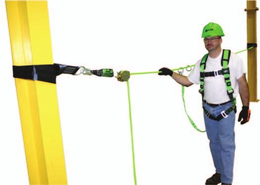 LIFELINES / ANCHORS TechLine Horizontal Rope Lifeline System Kit A temporary Lifeline stored conveniently in a waterproof bucket.