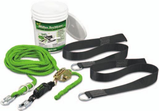 O-ring. Double Worker Kit features the same contents but also includes a shock absorber pack and two O-rings. Designed to be used with 5000-lb rated anchor points. Easy to install.