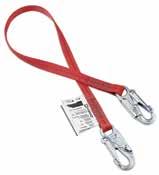 PROTECTION Fall PROTECTION Antichute Rope & Web Lanyards 3-Strand NYLON ROPE LANYARD This type of lanyard is