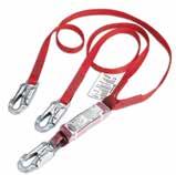 FP63414/6 1 polyester webbing FP6650HS FP5386HS 6ft double leg fixed Y lanyard with energy