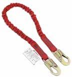 The quality of the product is still excellent and the product still meet ANSI, OSHA norms and regulations and is CSA. B-COMPLIANT LANYARD WITH DYNA-PAK E4 ENERGY ABSORBER connector Connector Part No.