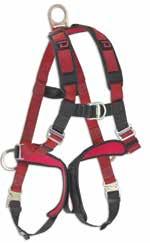 Most presently available padded harnesses have padding in areas that do not add to the users comfort, in fact they actually create unnecessary hot zones, like on the users back.