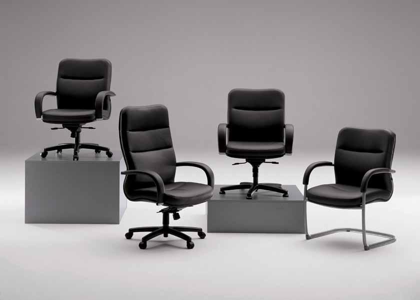 The knee-tilt mechanism, which is widely used in executive chairs, prevents the elevation of your knees