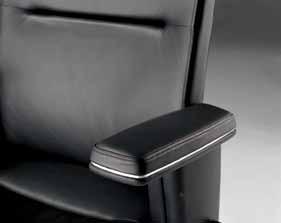 The auto-return center pole chair is perfect for an executive office or conference space.