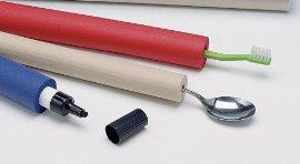 8. Consider implementing foam tubing for softer grips on hand tools where needed. Soft Grip http://www.caregiverscloset.c om/foam-tubing-build-soft- Grip/dp/B005ESU0ZS 9.