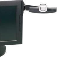 33. Try monitor mount document holders attached to the side of the monitor.