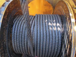 9. CHECKLIST FOR OPTIMAL MULTI-LAYER SPOOLING Recommendation for optimal spooling of wire ropes in multi-layer application on plain barrelled drums Before starting to change the wire ropes or in case