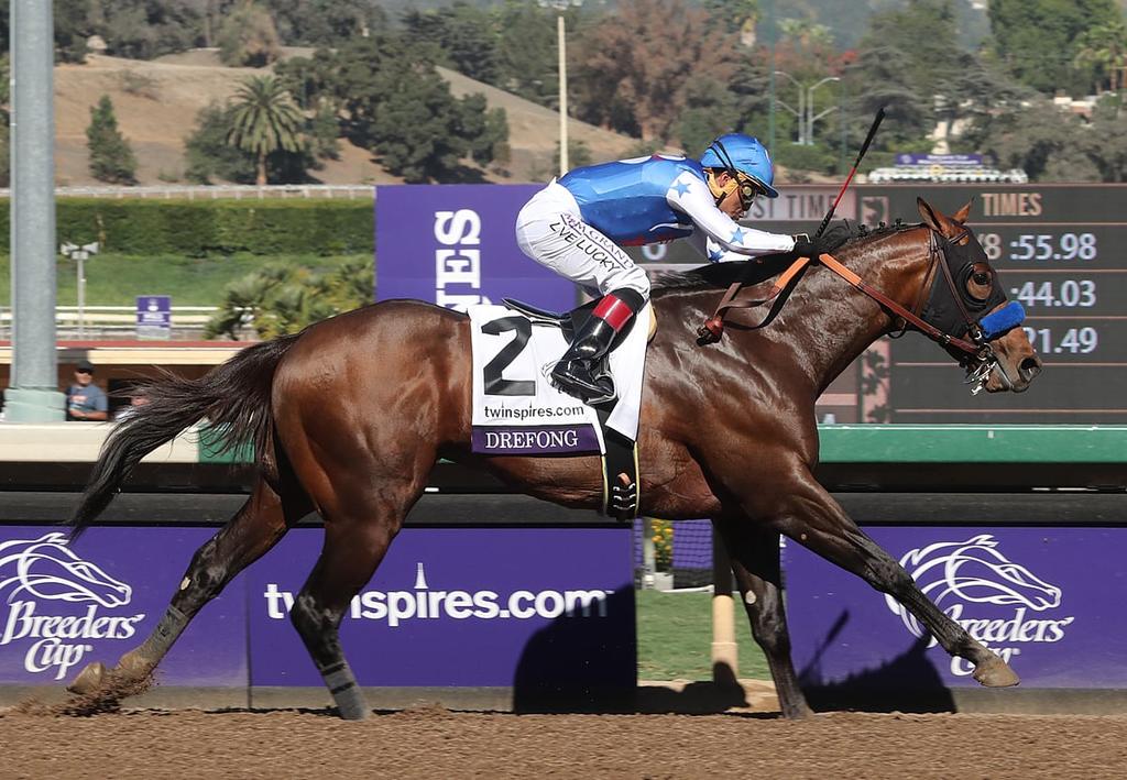 SPRINT 9 Horses tend to win the Breeders' Cup Sprint while stalking the pace but never