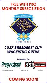########################### ########################### LAST YEAR S BREEDERS CUP PICKS PAID OUT OVER $15,400.