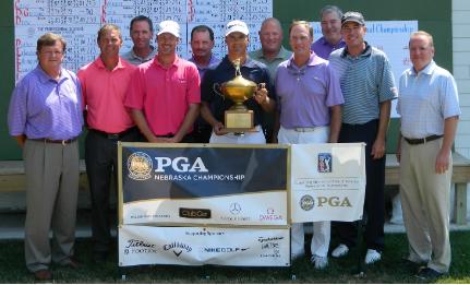 2012 NEBRASKA PGA PROFESSIONAL CHAMPIONSHIP C hris Wiemers, PGA of Happy Hollow Club captures the 2012 Nebraska Professional Championship.