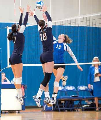 Millikin Volleyball Continues Strong Start The volleyball team continued its hot start, winning three out of four matches at the Rose-Hulman Institute of Technology Invitational in Terre Haute, Ind.