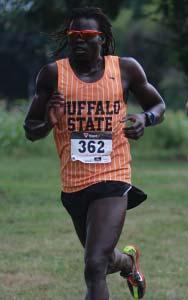 ..sophomore Bumkoth Jiak was the Bengals top fi nisher in six of seven meets, including fi nishing 38th at SUNYACs.
