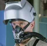 MSA s Constant Flow Air-Line Respirators are designed to maintain a slight positive pressure of air inside the facepiece whether the wearer is inhaling or