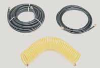 Accessories Air-Supply Hose The MSA 3/8-inch ID Air-Supply Hose is available in smooth, reinforced, lightweight polyvinylchloride; chemical-resistant black neoprene; or smooth, coiled nylon.
