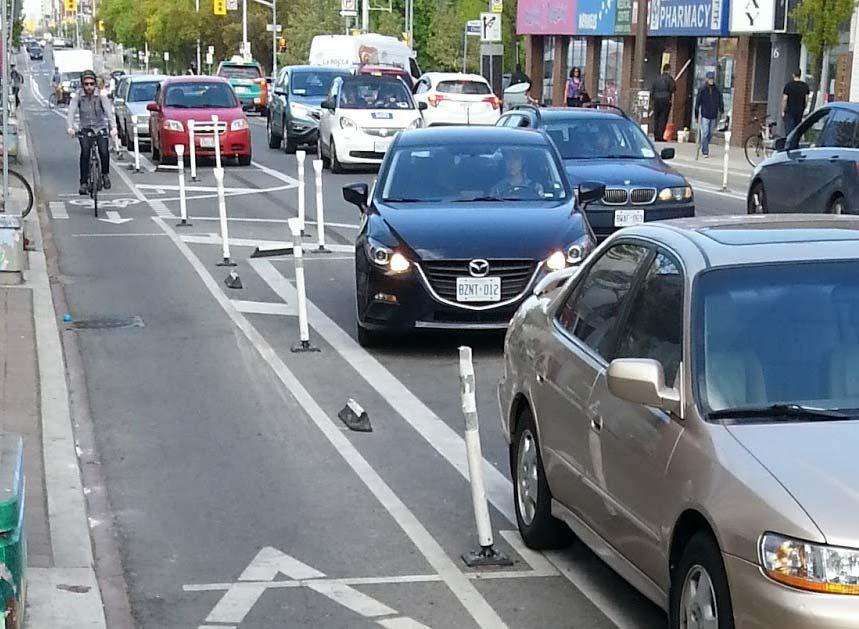 PEOPLE WHO DRIVE AND DO NOT BIKE ON BLOOR Over 2,700 responses from people who drive and do not bike on Bloor.