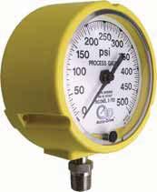 Example P/N: 4-488 =30 Hg-0-30 psig Vacuum gauge 3º dial arc. Accuracy.0% to Hg., % to 30 Hg.