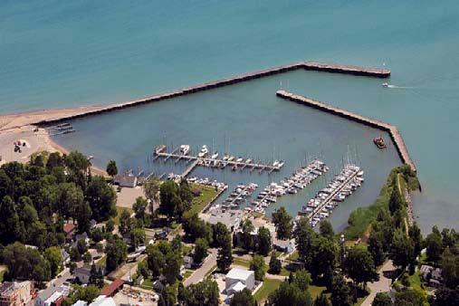 HARBOR INFRASTRUCTURE INVENTORIES Port Sanilac Harbor, Michigan Harbor Location: Port Sanilac Harbor is located on the west shore of Lake Huron, about 30 miles north of Port Huron, MI.