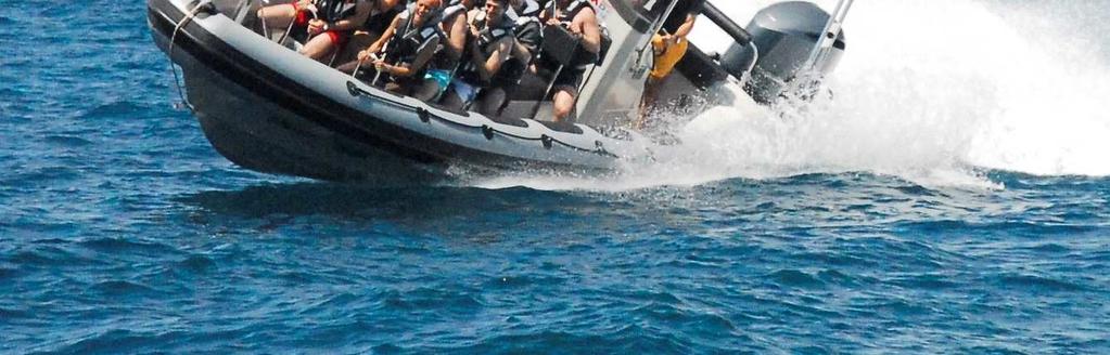 Speed Boat: 719,- /1st hour - 238,- /additional hour Speed boat for maximum 11 people to reach distant targets in a short