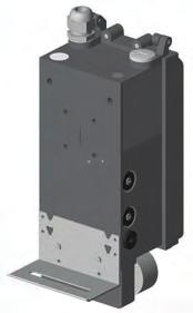 back of the SP200 positioner housing and