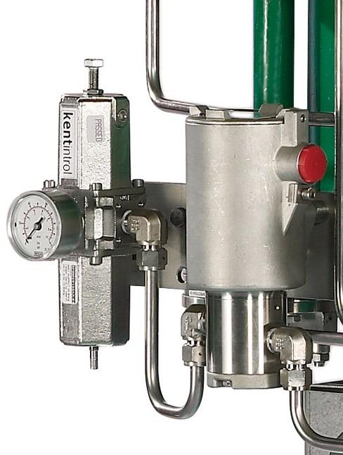 19 316 STAINLESS STEEL FILTER REGULATOR SELF-RELIEVING FILTER REGULATOR This stainless steel combination unit is used for filtration and pressure regulation of compressed air for the offshore, food,