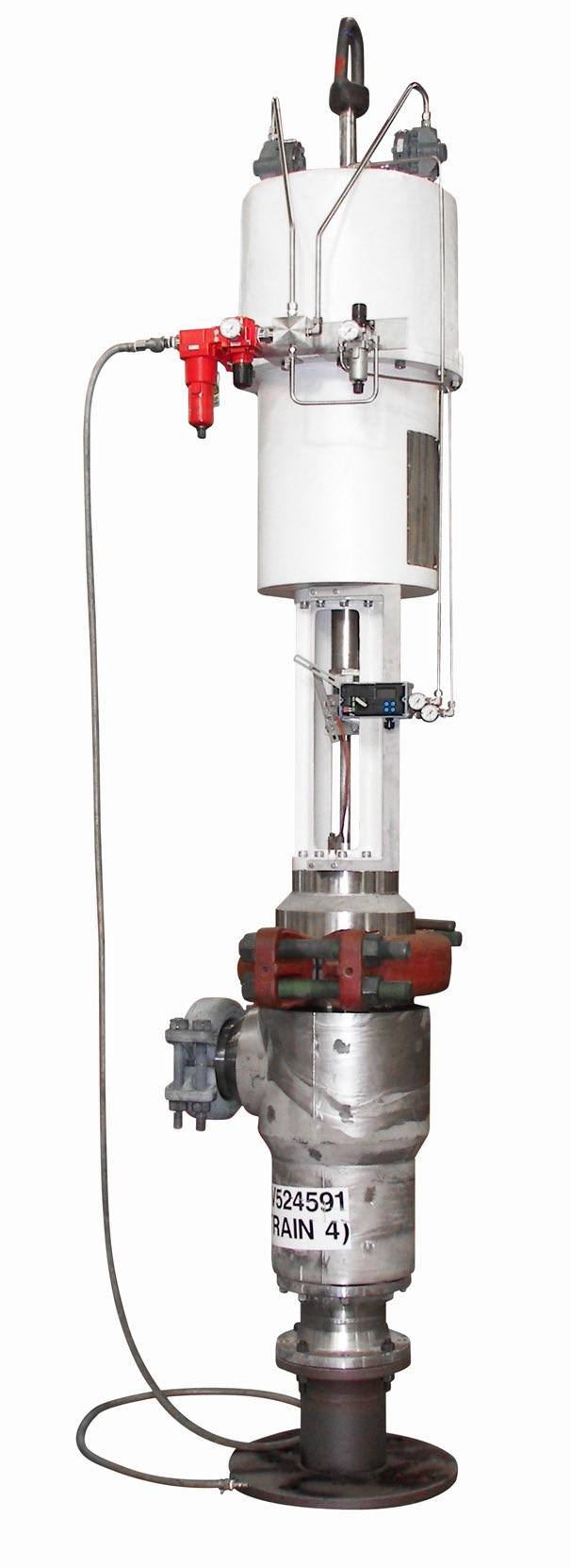 09 SERIES C SPRING-RETURN PNEUMATICALLY OPERATED PISTON ACTUATORS Designed without linkages and with minimal working parts, this actuator offers built-in reliability and low maintenance costs.